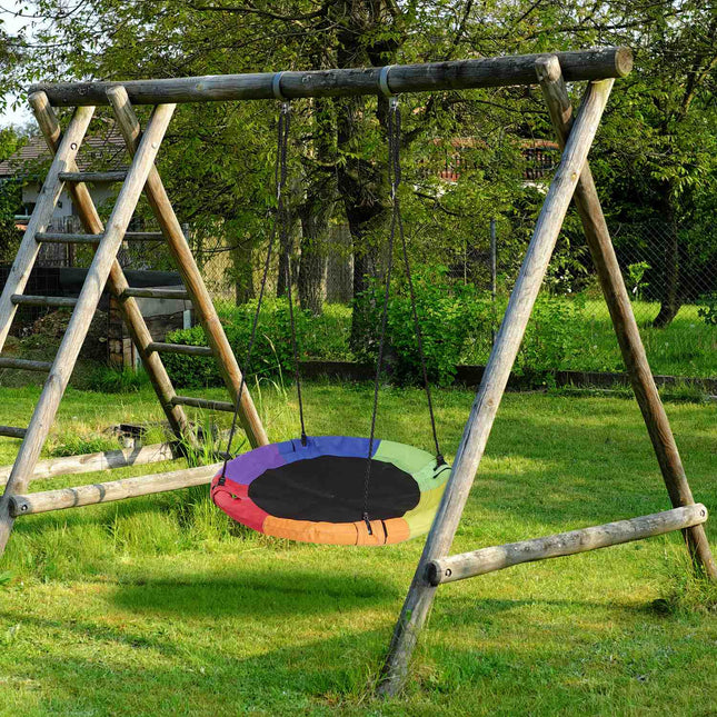 Mehrfarbige Nestschaukel für Kinder & Erwachsene, 100 cm