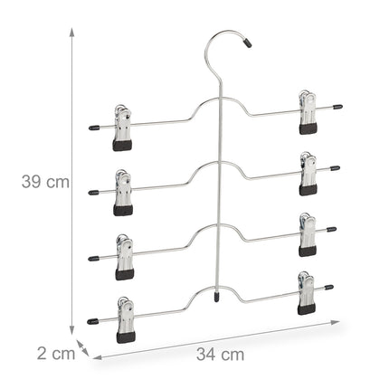 Cintre multi-compartiments, lot de 5