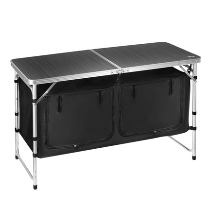 Multifunktionaler Campingtisch mit verstellbarer Höhe