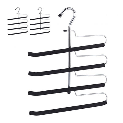 Ensemble de 3 cintres pour pantalons multiples