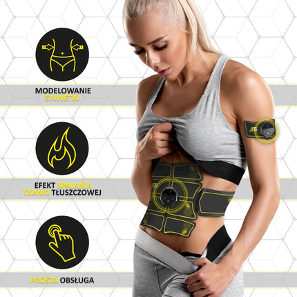 Stimulateur musculaire, entraîneur abdominal, appareil EMS