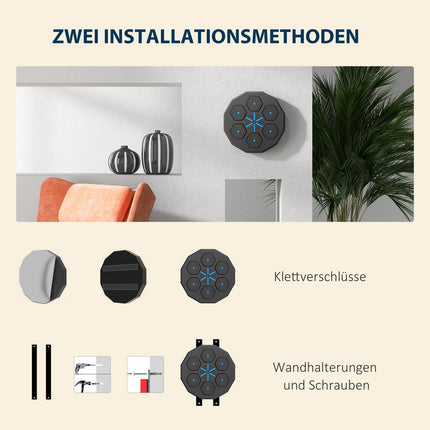 Elektronisches LED Bluetooth Boxziel - Wandmontage, Heimgebrauch