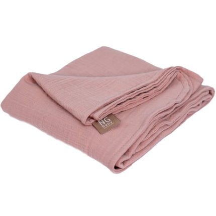 Musselindecke Deluxe Dusty Rose