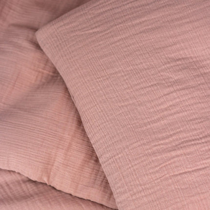 Musselindecke Deluxe Dusty Rose