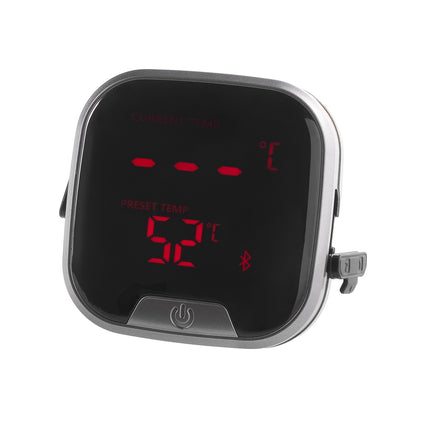 Thermomètre de cuisson Bluetooth Mustang avec double sonde, IPX5, portée de 10 m