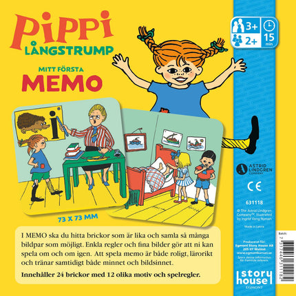 Mein erstes Memo Pippi Langstrumpf