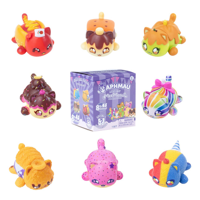 Figurine Mystère MeeMeow - Jouet pour chat à collectionner, surprise amusante