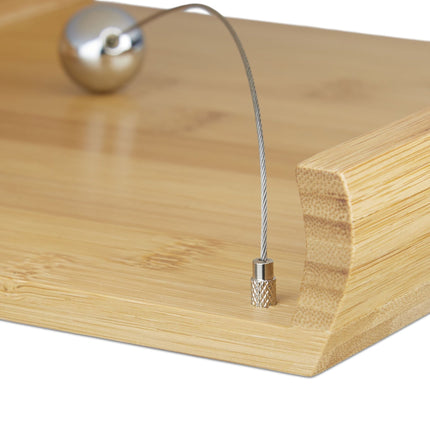 Serviettenhalter aus Bambus mit Gewichten