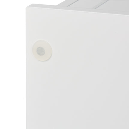 Armoire de salle de bain étroite avec porte-papier toilette