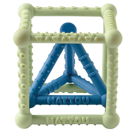 Nattou Cube Vert / Bleu