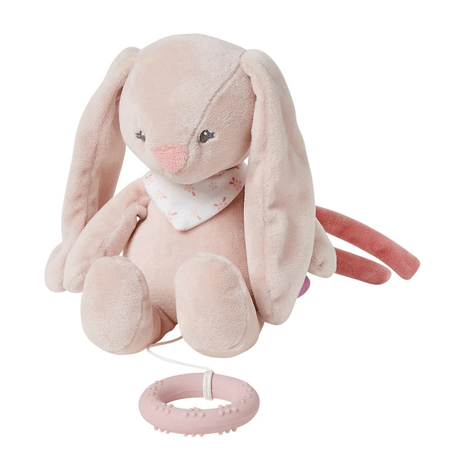 Nattou Mini Lapin Musical Pomme, 23Cm