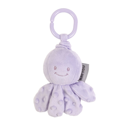 Nattou Peluche Poulpe Avec Vibration, 15Cm, Lilas