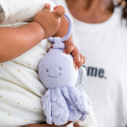 Nattou Peluche Poulpe Avec Vibration, 15Cm, Lilas