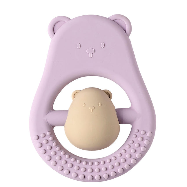 Nattou Hochet Mère & Enfant Lilas