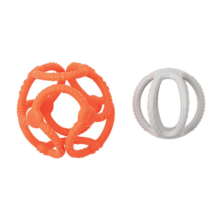 Nattou 2er-Set Bälle, Orange-Rosa