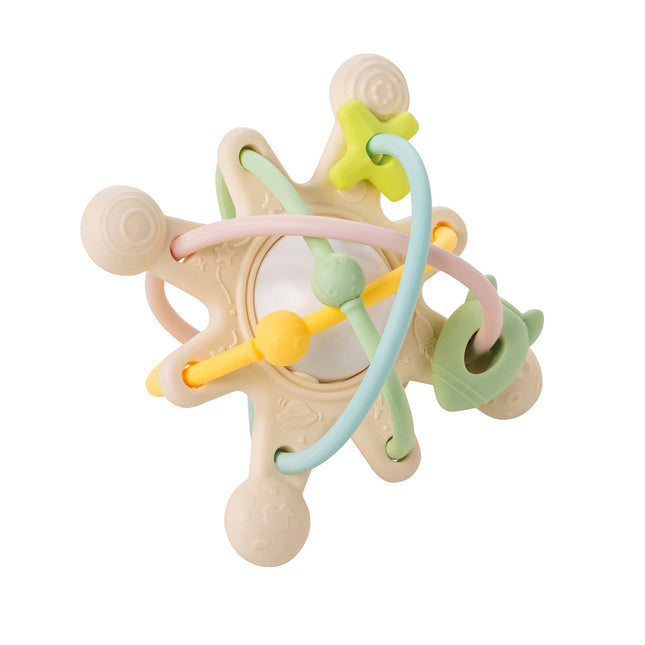 Nattou Hochet Galaxie Silicone Couleurs Pastel