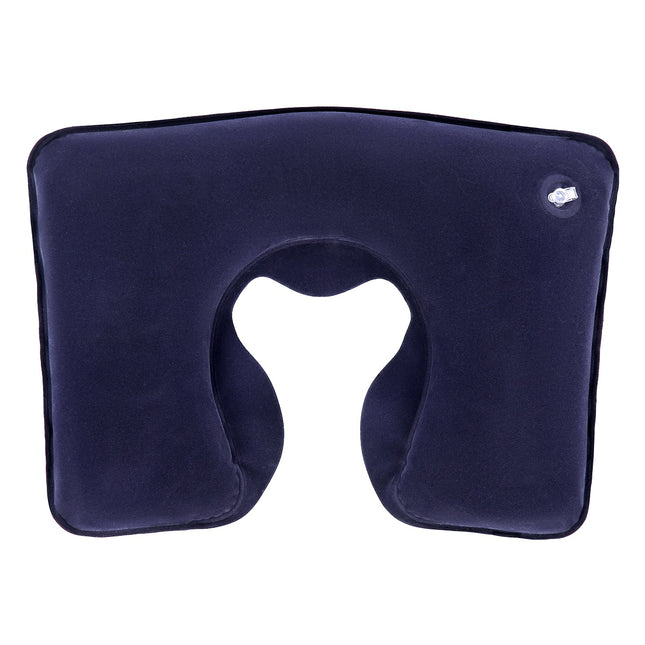 Coussin de nuque, bleu, confort de voyage