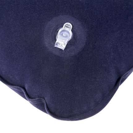 Coussin de nuque, bleu, confort de voyage