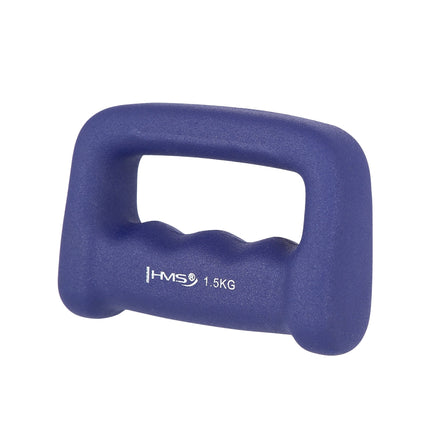 Haltère de trempage en néoprène 1,5 kg, bleu foncé