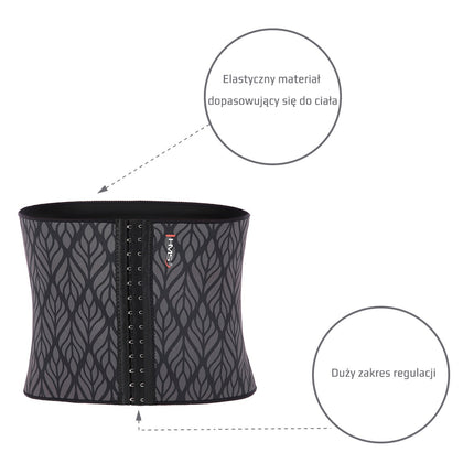 Ceinture amincissante en néoprène, taille S/M, ajustement réglable