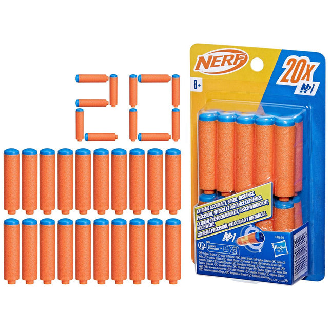 Recharge Nerf série N 20 pièces