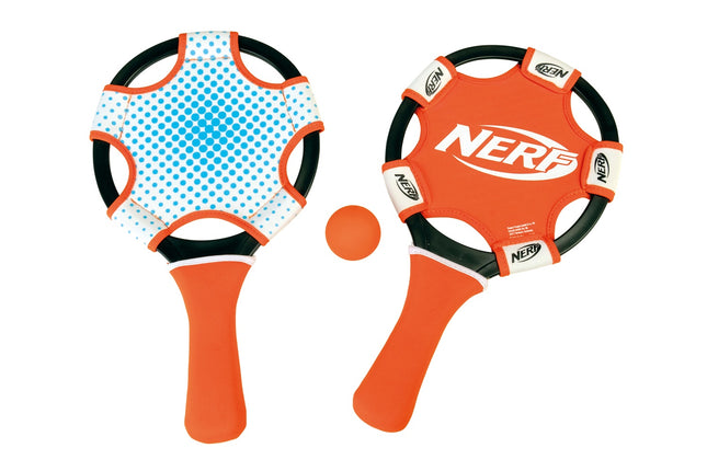 Ensemble de raquettes Nerf en néoprène avec balle en PVC