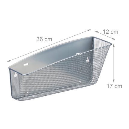 Lot de 3 porte-journaux muraux