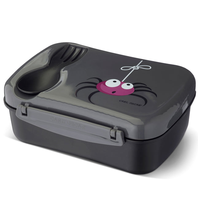 N'ice Box Lunchbox mit Kühlblock Grau