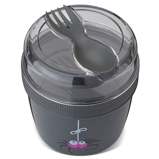 N'ice Cup - Lunchbox mit Kühlplatte Grau