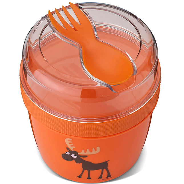 N'ice Cup - Lunchbox mit Kühlplatte Orange