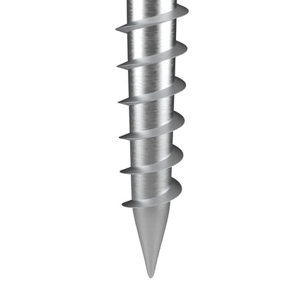 No-Dig Screw-In Post Stakes for 3.5-In Timber, 4-Pack