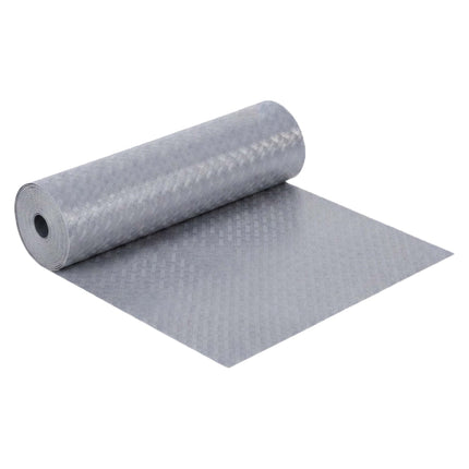Non-Slip Cut-to-Size Drawer Liner 6 m for Kitchen and Fridge, EVA, Grey