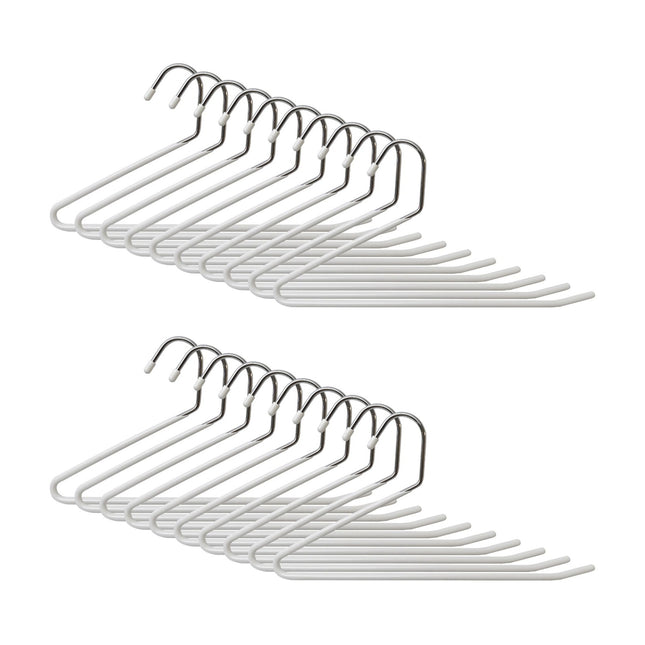 Rutschfeste, platzsparende Hosenbügel – 10er-Set