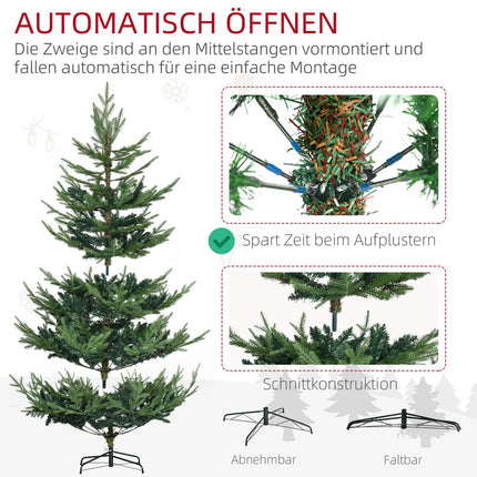 Künstlicher Weihnachtsbaum Nordische Kiefer, 180cm, Grün