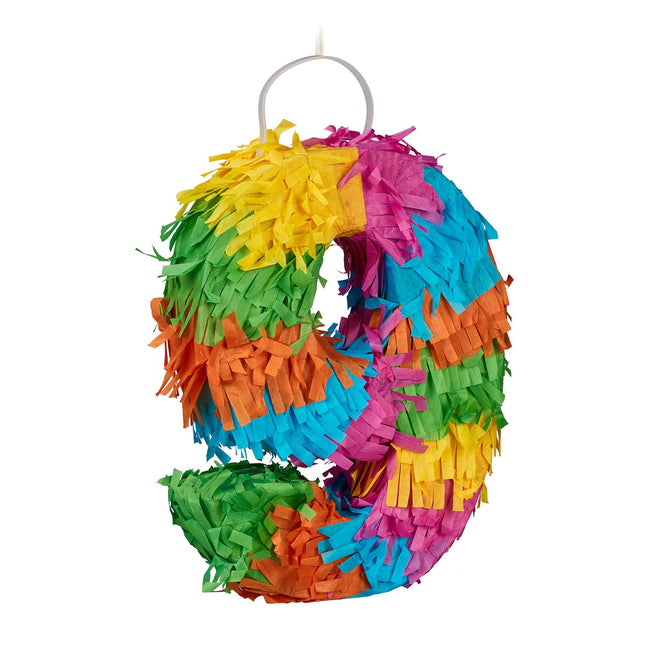 Zahl 9 Piñata für Kindergeburtstage
