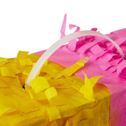 Zahlenpiñata mit Schlagstock und Augenbinde für Partys