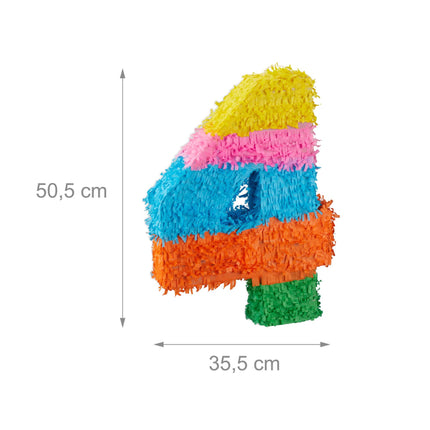 Pinata numérotée anniversaire