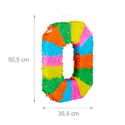 Pinata numérotée anniversaire