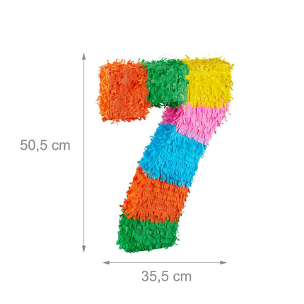 Zahlen-Piñata Geburtstag