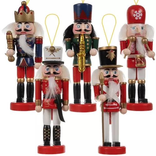 Casse-Noisette pour sapin de Noël - 5 pcs. 20358