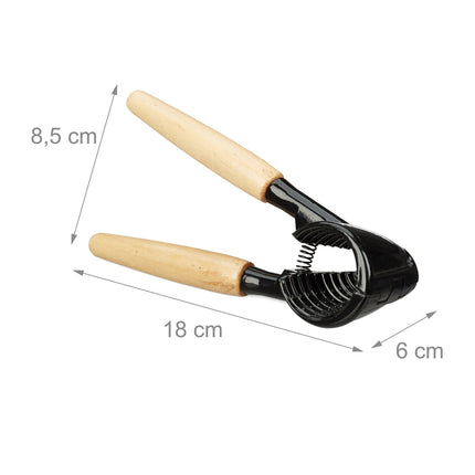 Casse-noisette avec manche en bois 2 en 1