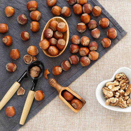 Casse-noisette avec manche en bois Lot de 3