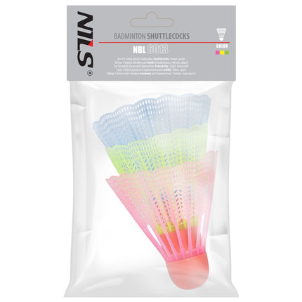 Volants en nylon, multicolores, lot de 3