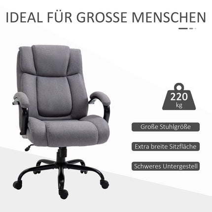 Chaise De Bureau Chaise De Bureau Chaise De Jeu Chaise Pivotante Fonction À Bascule Chaise Ergonomique Rembourrée Épaisse Capacité De Charge 220 Kg