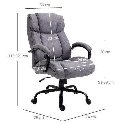 Chaise De Bureau Chaise De Bureau Chaise De Jeu Chaise Pivotante Fonction À Bascule Chaise Ergonomique Rembourrée Épaisse Capacité De Charge 220 Kg