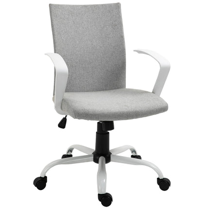 Ergonomischer Bürostuhl mit Kopfstütze, Netzrückenlehne und Rollen