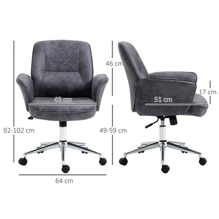 Ergonomischer Bürostuhl, höhenverstellbar, 120 kg Tragkraft