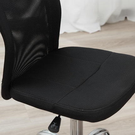 Chaise De Bureau Chaise De Bureau Ergonomique Et Réglable En Hauteur, 360° Avec Dossier Respirant, Capacité De Charge Jusqu'À 100 Kg, Noir
