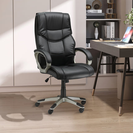 Ergonomischer Bürostuhl mit hoher Rückenlehne, Kippfunktion