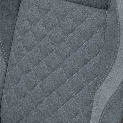 Chaise De Bureau Chaise De Direction Avec Fonction De Massage Chaise De Jeu Ergonomique Réglable En Hauteur Gris